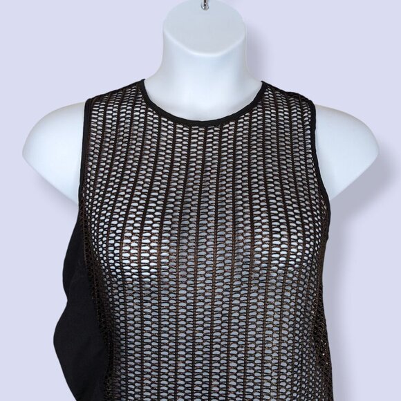 Inspired Style Copper Metallic Mesh Top - Picture 3 of 8